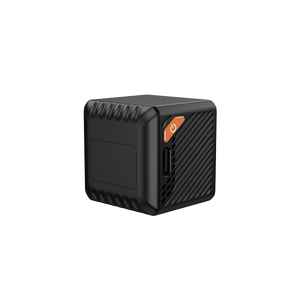 Lexuma XCAM Air Compact Fisheye WiFi Camera — White Background back view