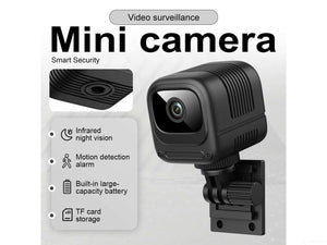 Lexuma XCAM Pro — 1080P Full HD @ 15fps mini security camera, lifestyle 4 view