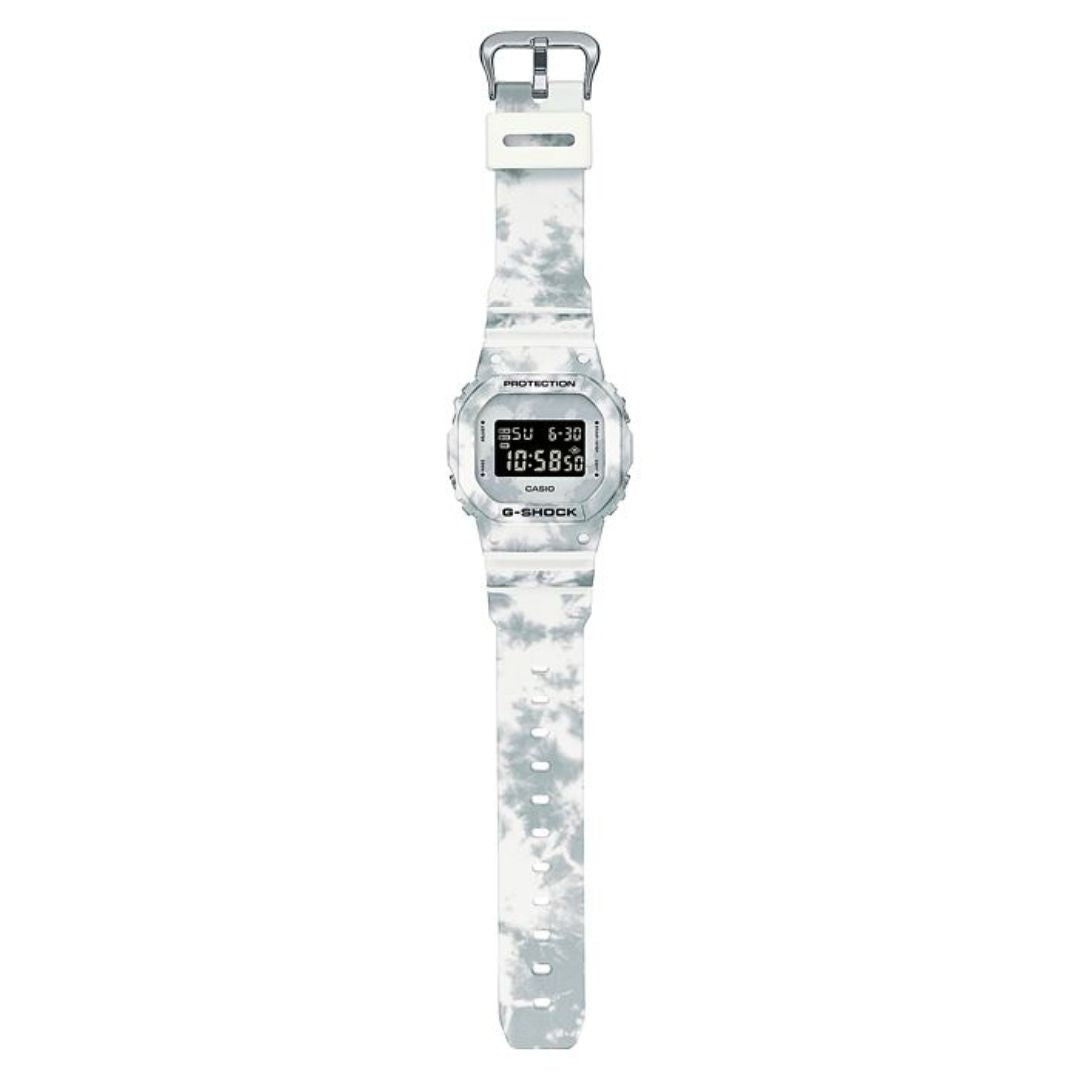 Casio DW-5600GC-7DR with strap