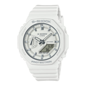 CASIO G-SHOCK White Women Watch #GMA-S2100-7AER front