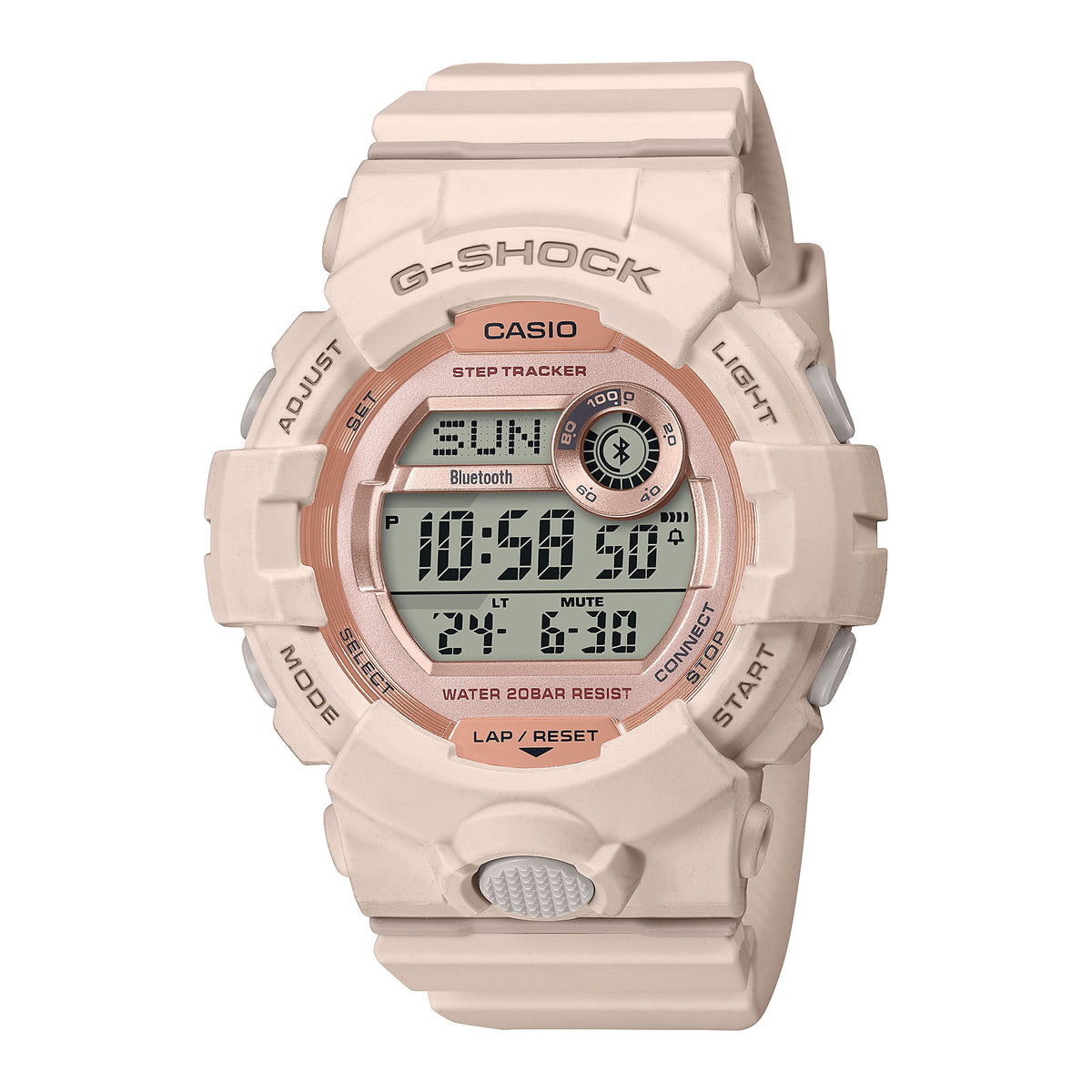 CASIO G-SHOCK Women's Digital Quartz Watch with Plastic Strap #GMD-B800-4ER