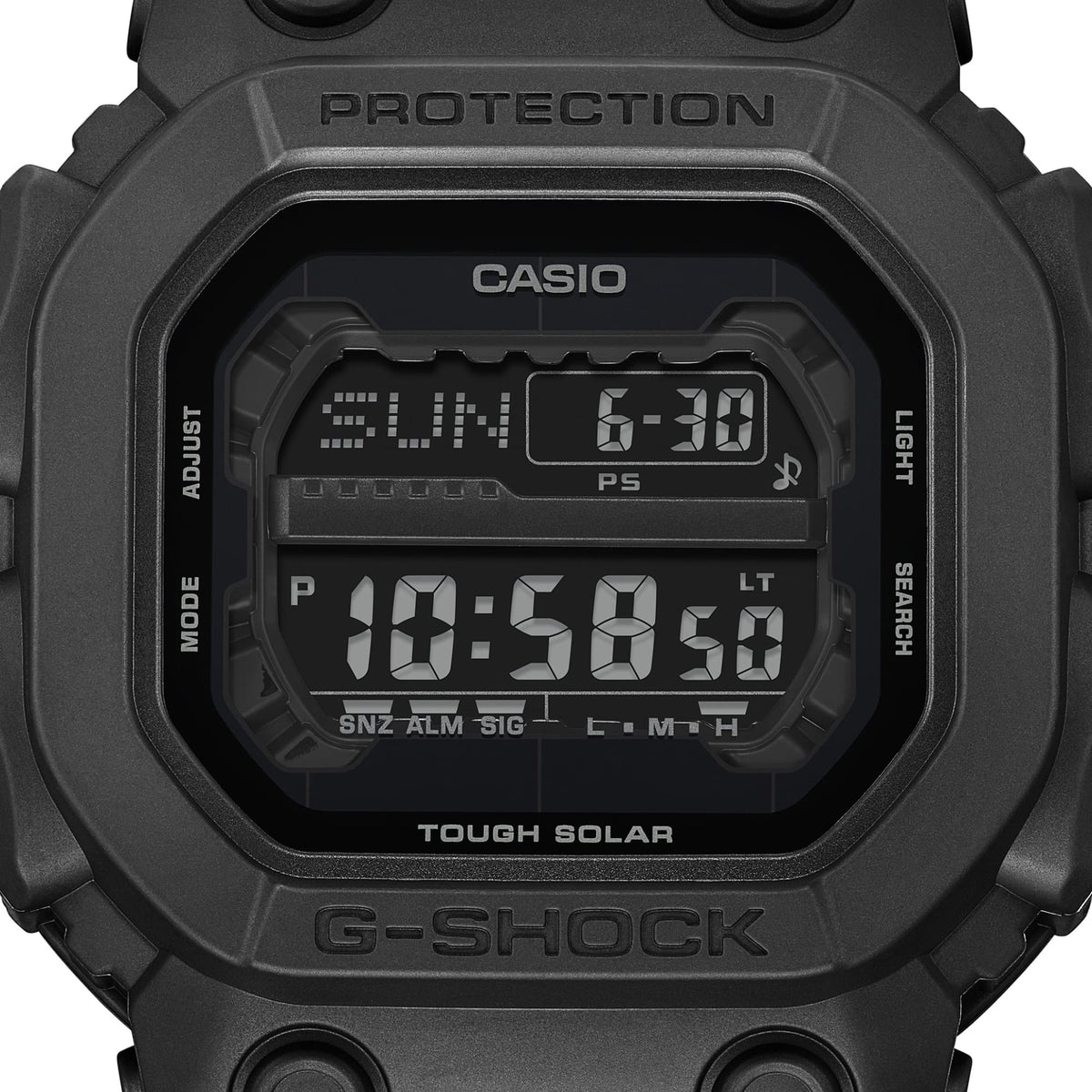 Casio G-Shock GX-56UBB-1DR black resin Tough Solar watch