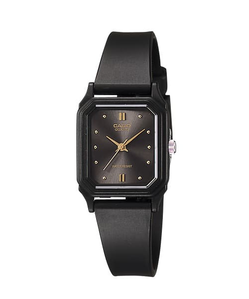 CASIO Black Analog Watch #LQ-142E-1ADF