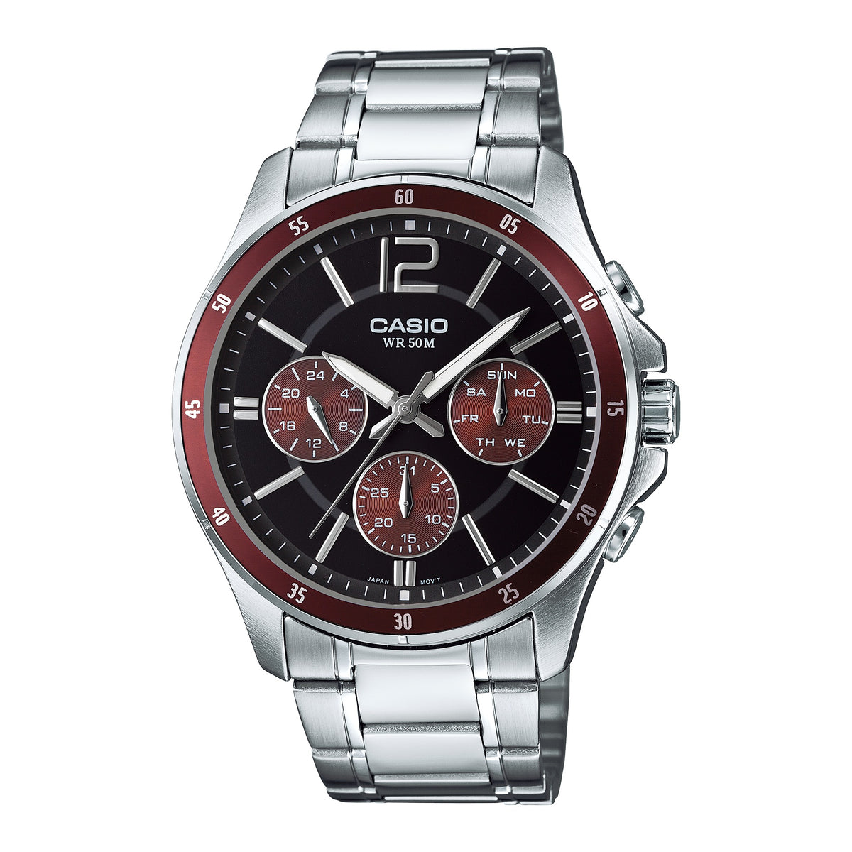 CASIO Analog Business Quartz Watch #MTP-1374D-5AVDF