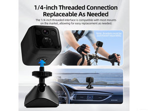 Lexuma XCAM Ultra — 1296P Quad-HD @ 15fps (highest in XCAM line) mini security camera, lifestyle 6 view