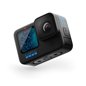 GoPro HERO11 Black - Waterproof Action Camera with Front LCD and Touch Rear Screens|5.3K 60 Ultra HD Video|27MP Photos