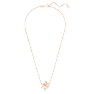 swarovski-5656741-small-white-rose-gold-tone-plated-volta-necklace-bow