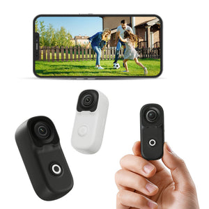 Lexuma XCAM 4K Pro Action Camera with OIS — White Background