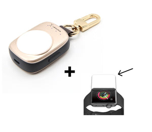 Apple Watch Power Bank and Apple Watch Series 1-5 Screen Protective Film Combo - GadgetiCloud