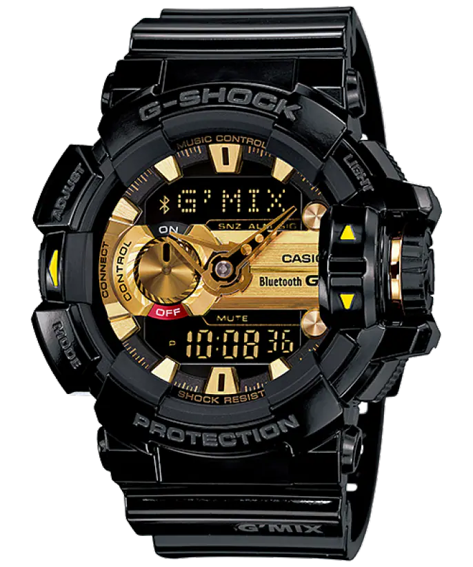 CASIO G-SHOCK Analog-Digital Black Dial Men's Watch #GBA-400-1A9DR