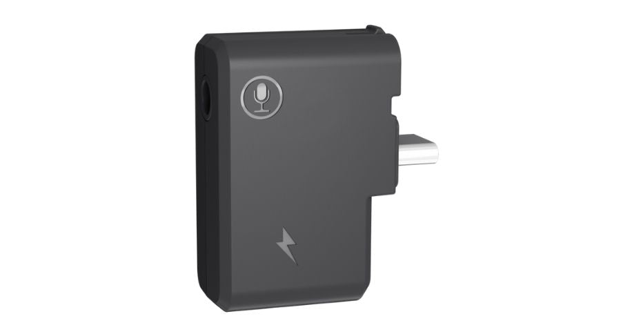 Insta360 ONE X2 Mic Adapter - Capture High-quality Audio - front