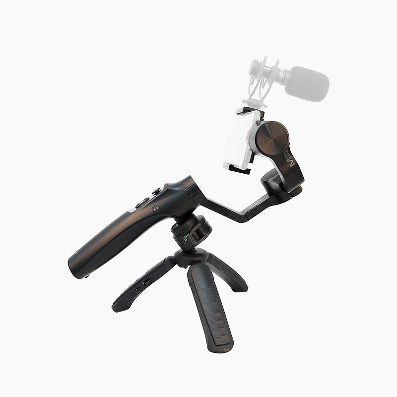 Moza Mini-MI 3-Axis Smartphone Gimbal Stabilizer with Wireless Phone Charging - GadgetiCloud