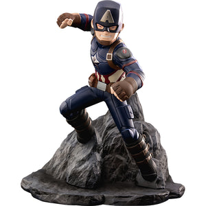 漫威復仇者聯盟:美國隊長正版模型手辦人偶玩具 Marvel's Avengers: Endgame Premium PVC Captain America official figure toy listing front white background