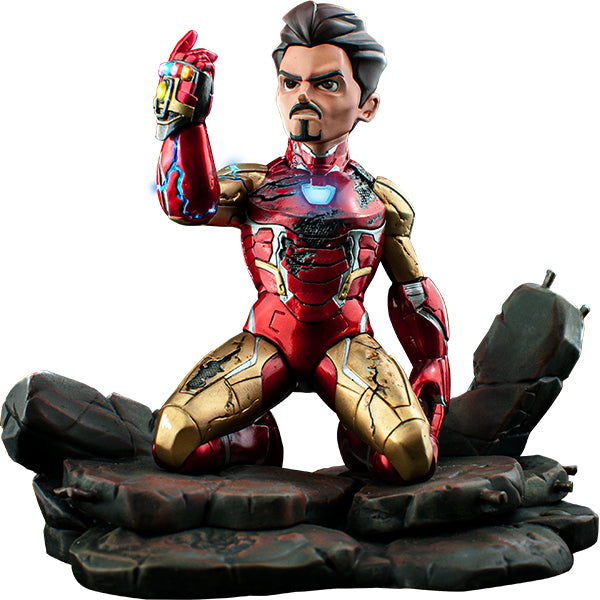 "I am Iron Man" 漫威復仇者聯盟:鐵甲奇俠正版模型手辦人偶玩具終局之戰限量版 Marvel's Avengers: Iron Man The Infinity Saga Series Official Figure Toy white background