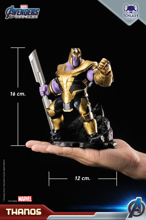 漫威復仇者聯盟:薩諾斯正版模型手辦人偶玩具 Marvel's Avengers: Endgame Premium PVC Thanos figure toy listing size