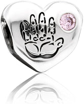 Pandora SEND A GIFT IDEA Baby girl charm #791280PCZ