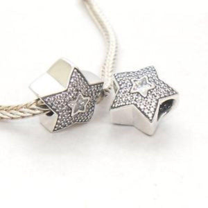 Pandora Pavé Wishing Star Charm #791384CZ