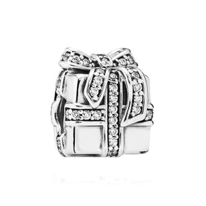 Pandora Sparkling Present Charm #791400CZ