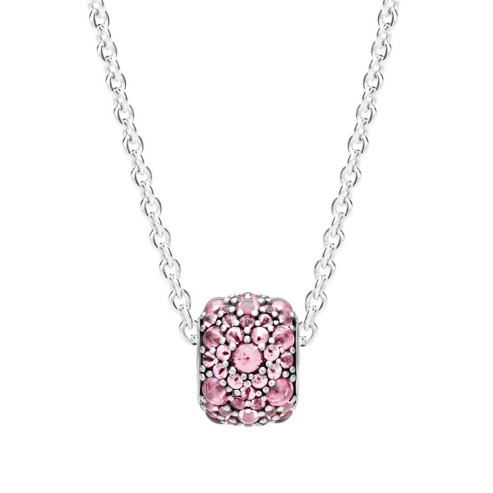 Pandora Pink Shimmering Droplets Charm #791755PCZ