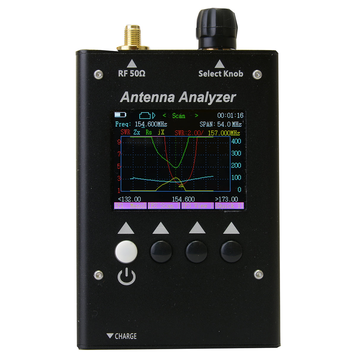 SURECOM Antenna Analyzer SA250 132-173 200-260 400-519MHz - GadgetiCloud