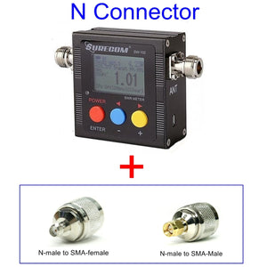 SURECOM SW-102 VU V.S.W.R. POWER METER with frequency counter - GadgetiCloud