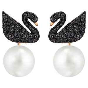 SWAROVSKI Swarovski Iconic Swan Pierced Earring Jackets #5193949