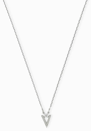 SWAROVSKI Funk Rhodium & Clear Crystal Necklace #5241271