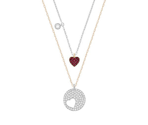SWAROVSKI Crystal Wishes Heart Pendant Set #5255351