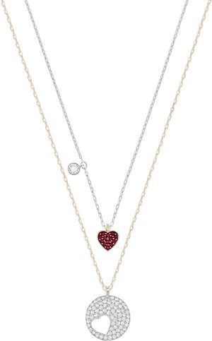 SWAROVSKI Crystal Wishes Heart Pendant Set #5255351