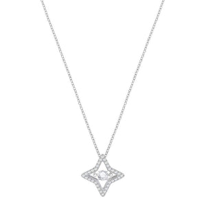 SWAROVSKI Sparkling Dance Star Pendant - Rhodium #5349654