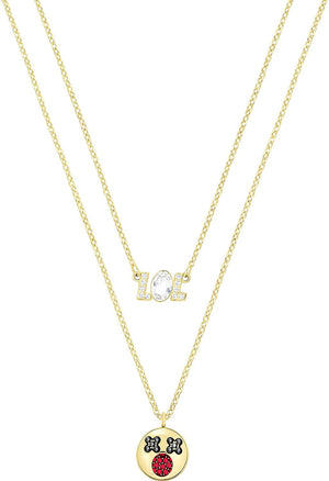 SWAROVSKI Women Gold Plated Pendant Necklace #5351571