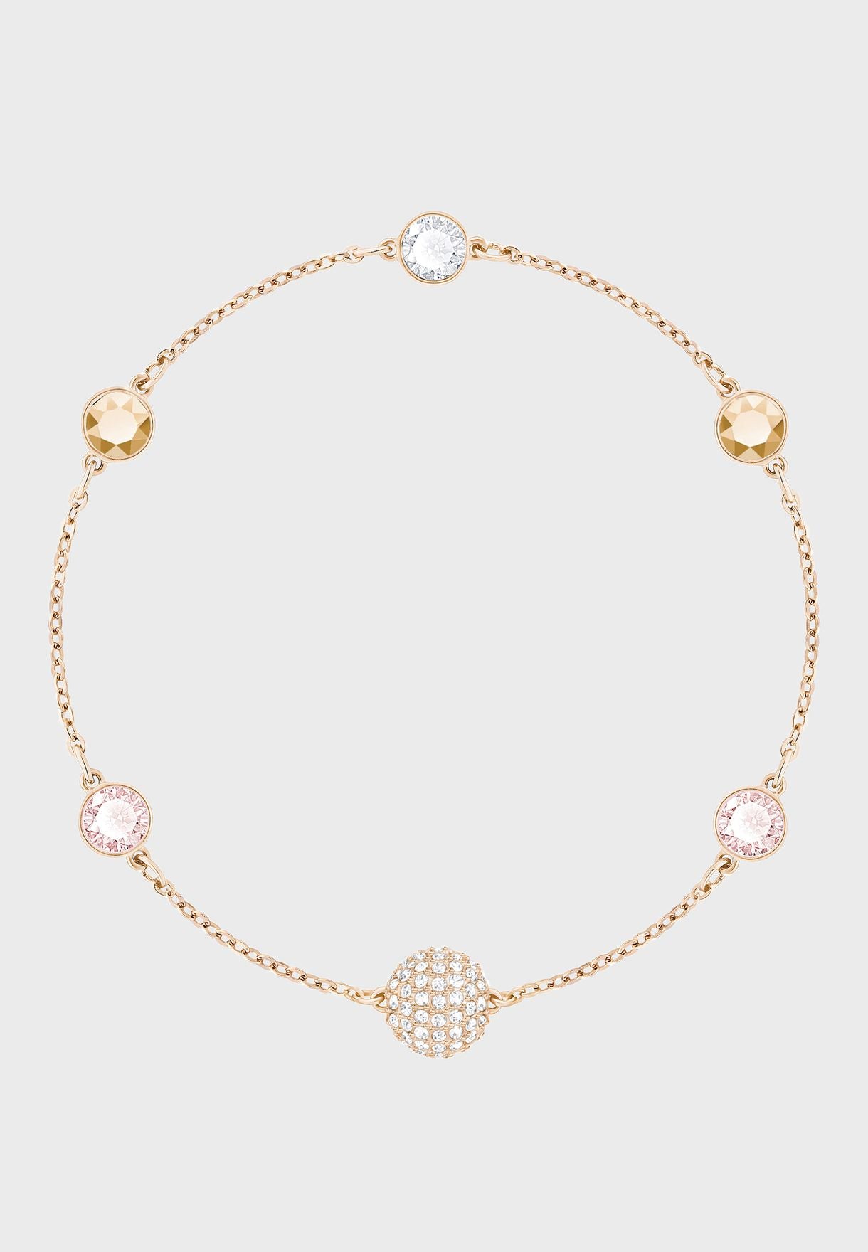 SWAROVSKI Remix Collection Timeless Rose Gold Bracelet #5354795