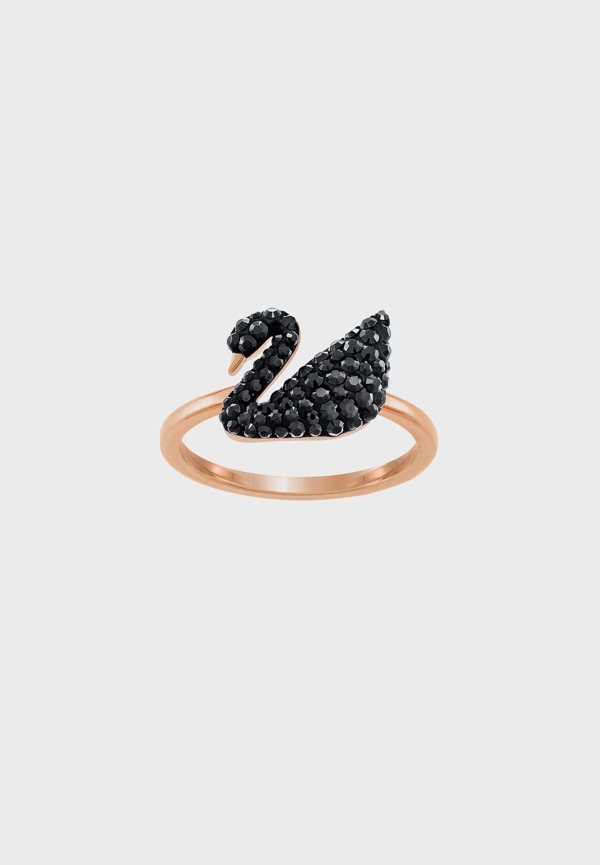 SWAROVSKI Iconic Swan Ring - Size 58 #5366580