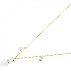 SWAROVSKI Little Snowman Pendant - White & Gold Plating #5410652