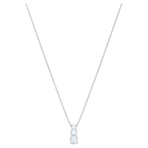 SWAROVSKI Attract Trilogy Round pendant - White #5414970
