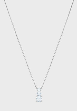 SWAROVSKI Attract Trilogy Round pendant - White #5414970