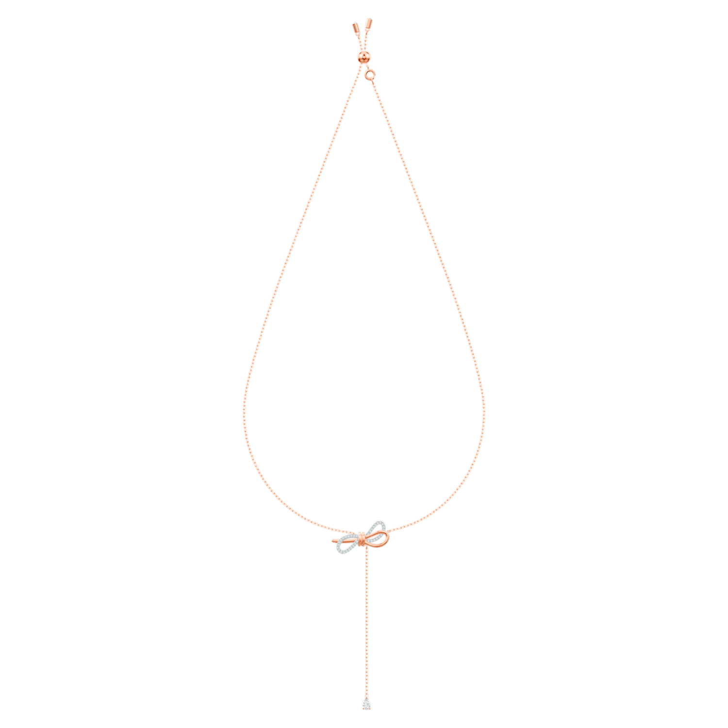 SWAROVSKI Lifelong Bow Y necklace #5447082