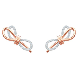 SWAROVSKI Lifelong Bow Pierced Earrings #5447089