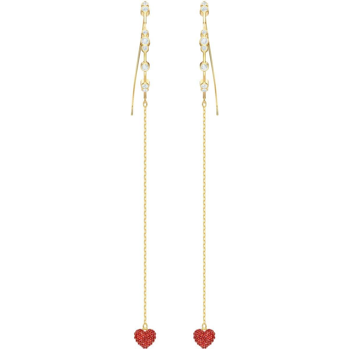 SWAROVSKI Women Stainless Steel Dangle & Drop Earrings #5455568