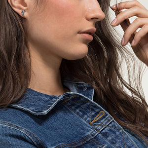 SWAROVSKI Symbolic Pierced Earrings set - Multi-colored & Rose-gold tone plated #5494353