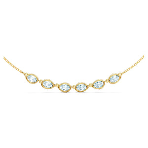 SWAROVSKI Shell Choker -White & Gold-tone plated #5512712