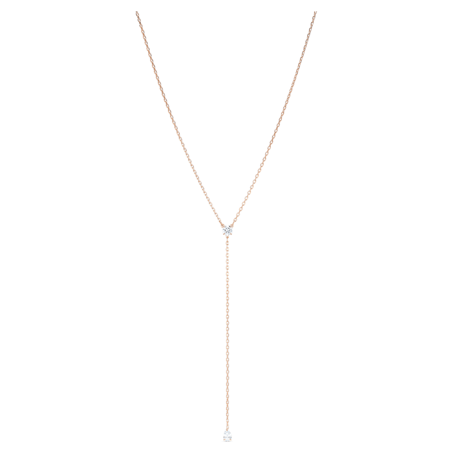 SWAROVSKI Attract Soul Y Necklace - White #5539007