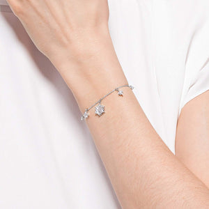 SWAROVSKI Magic Snowflake Bracelet - White #5576695