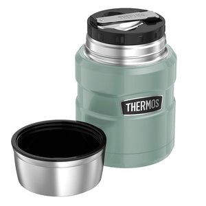 膳魔師 Thermos SK3000系列 不鏽鋼食物燜燒壺 - 四色可選(藍/紅/綠/粉)Thermos SK3000 Series Stainless Steel Food Jar 470mL With Spoon (Mint Green) Main View