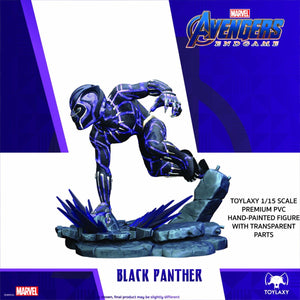 Marvel Avengers Endgame Premium PVC Black Panther Official Figure Toy front