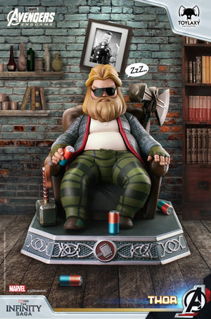 漫威復仇者聯盟:雷神索爾--胖索爾特別版正版模型手辦人偶玩具終局之戰版 Marvel's Avengers: Bro Thor Official Figure Toy listing front