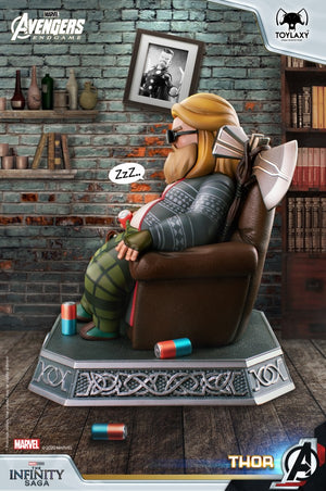 漫威復仇者聯盟:雷神索爾--胖索爾特別版正版模型手辦人偶玩具終局之戰版 Marvel's Avengers: Bro Thor Official Figure Toy listing right