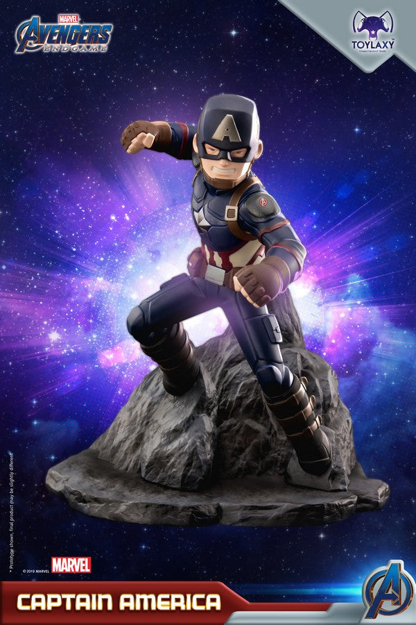 漫威復仇者聯盟:美國隊長正版模型手辦人偶玩具 Marvel's Avengers: Endgame Premium PVC Captain America official figure toy listing front