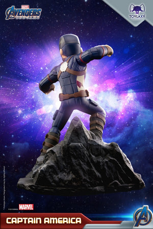 漫威復仇者聯盟:美國隊長正版模型手辦人偶玩具 Marvel's Avengers: Endgame Premium PVC Captain America official figure toy listing back