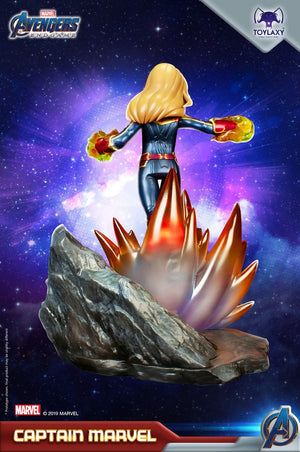 漫威復仇者聯盟:Marvel隊長正版模型手辦人偶玩具 Marvel's Avengers: Endgame Premium PVC Captain Marvel official figure toy listing back